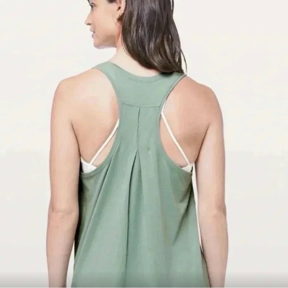 lululemon athletica Olive Green Racerback Tank